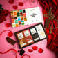 Valentine's Day 4 Assorted Gift Box with a Card -  Customizable